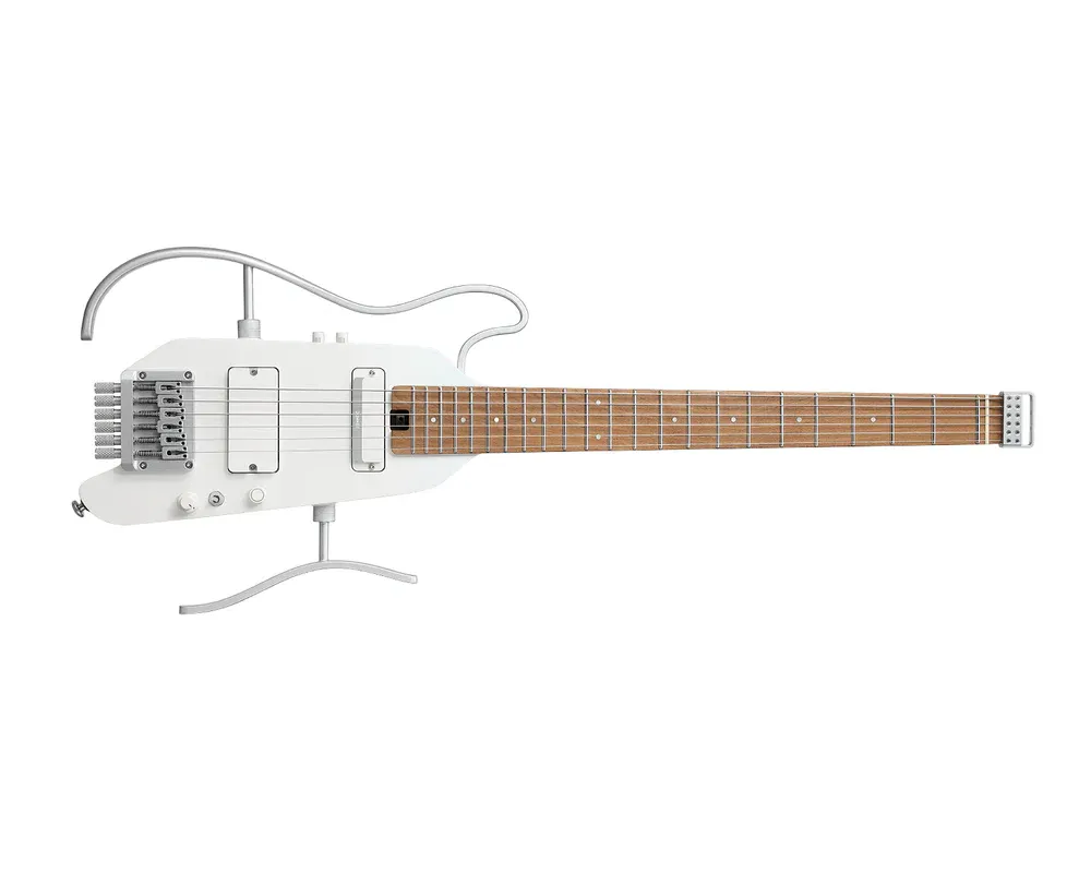 Donner HUSH-X PRO E-Gitarre satin white